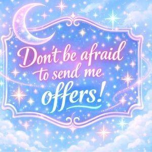 Accepting Offers 🩷☺️